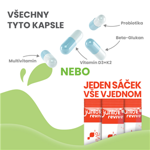 Junior Revive 20 sáčků natural (bez příchutě) (Imunita, odolnost, růst - děti)