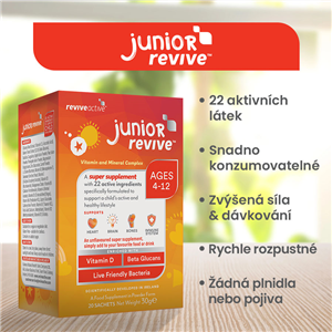 Junior Revive 20 sáčků natural (bez příchutě) (Imunita, odolnost, růst - děti)