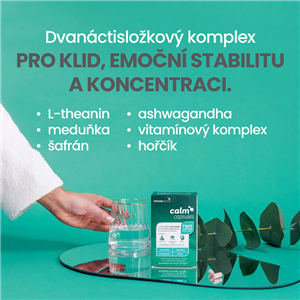 1. Balíček Calm 60 kapslí + Sleep 60 kapslí