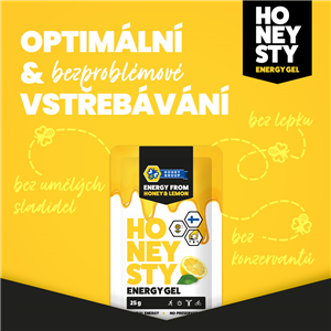 Honeysty Energy Gel  25g citron