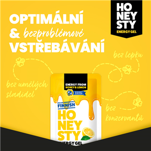 Honeysty Energy Gel  25g citron