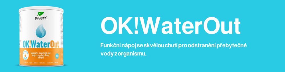 Funkční nápoj se skvělou chutí pro odstranění přebytečné vody z organismu.