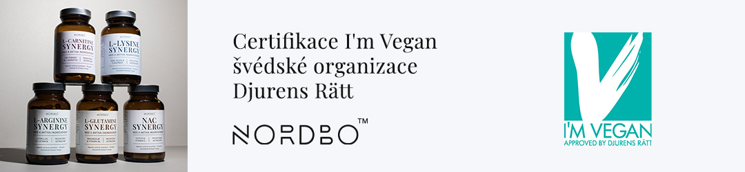 Certifikát I´m Vegan garantuje, že produkt je 100% rostlinného původu.