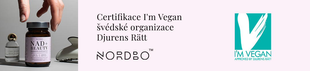 Certifikát I´m Vegan garantuje, že produkt je 100% rostlinného původu.