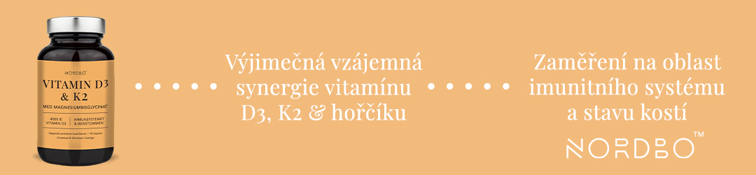 Sofistikovaný komplex vitamínu D3, K2 & hořčíku.