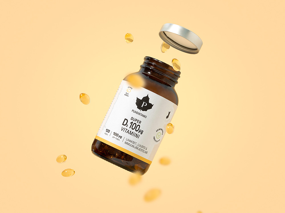 Cholekalciferol neboli vitamín D3 se v těle vytváří po vystavení slunečnímu záření.