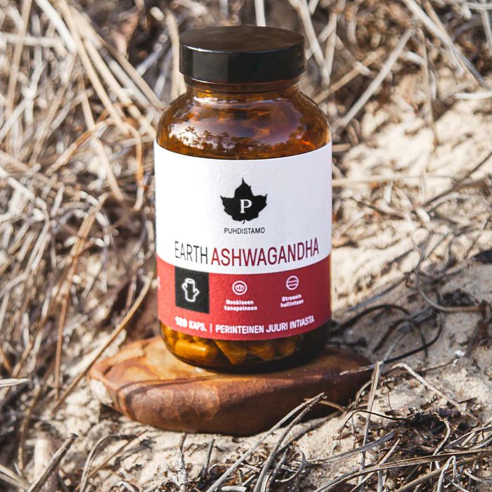 Earth  Ashwagandha BIO 120 kapslí