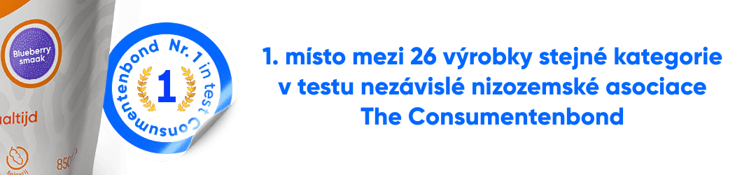 Diet získal 1. místo vestu asociace The Consumentenbond.