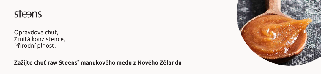 Steens Manuka Honey je raw nepasterizovaný pravý manukový med z Nového Zélandu.