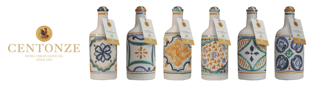 Exkluzivní keramická láhev Baroko 9 kolekce Fangotti