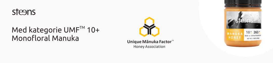 Med kategorie UMF 10+ Monofloral Manuka.