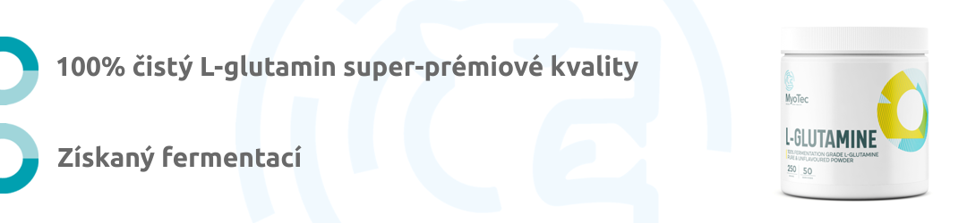 100% L-Glutamine získaný fermentační technologíí superprémiové kvality.