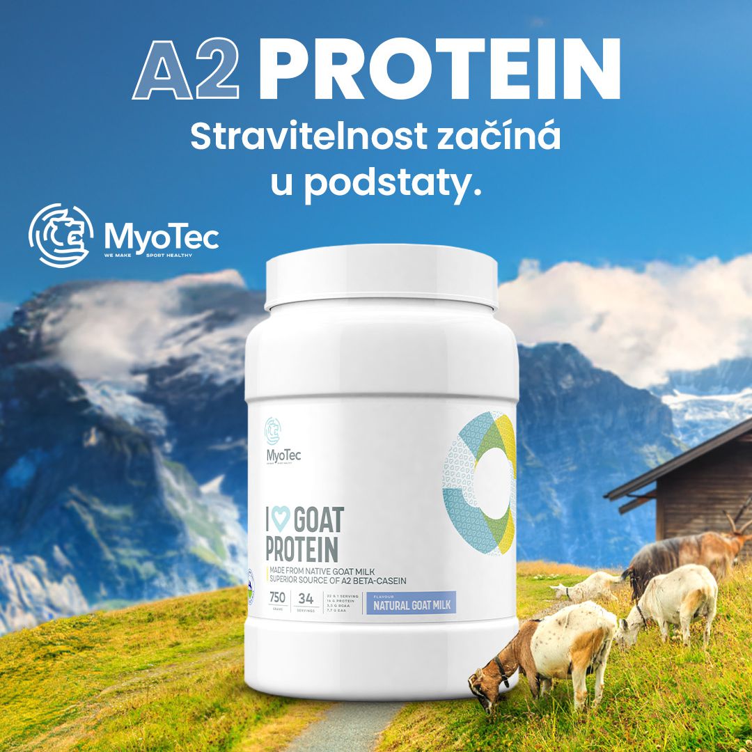 I Love goat Protein - skvělý zdroj A2 proteinu