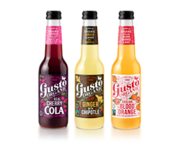 Nové nápoje anglické značky Gusto Organic
