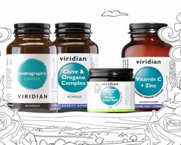 Andrographis a další účinné doplňky od Viridian Nutrition