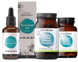 Novinky značky Viridian Nutrition