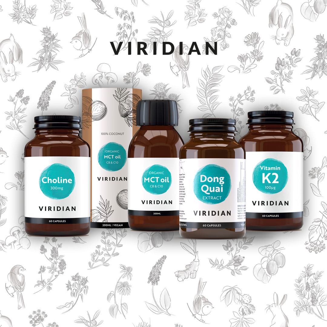 Cholin, MCT olej, Andělika čínská a Vitamín K