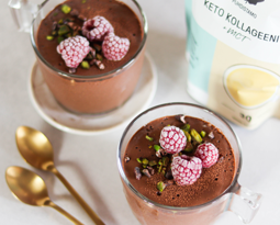 Raw kolagenový puding